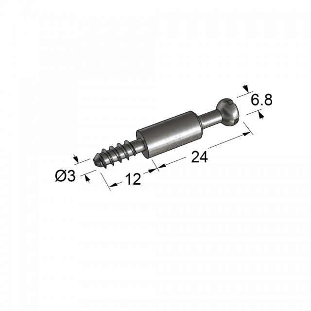 CONNECTING BOLT / D.3 B24 L12